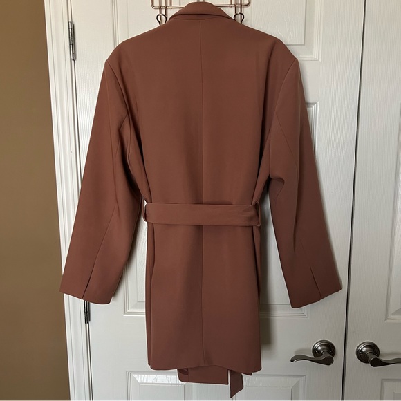 Anthropologie Mare Mare Classic Tie Blazer Jacket - Picture 4 of 5